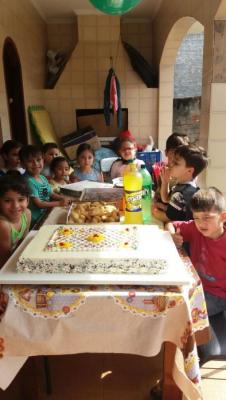 Dia das Crianças no CEI Girassol, com apoio da gestora Carla e das entidades Bloko Rosa, Bloko Rosa Moda Feminina e Matheus Ximbica Gaspar
