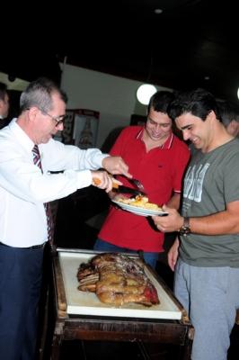 Festa de Confraternização Núcleo de manutenção Veicular Churrascaria Ataliba